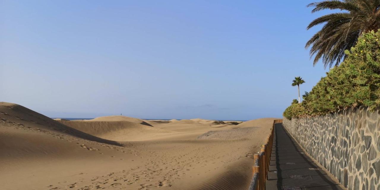Top-Apartment, 4 Og, Seitlicher Meerblick, Mit 1 Schlafzimmer Im Herzen Von Playa Del Ingles , Gran Canaria Playa del Inglés Exterior foto