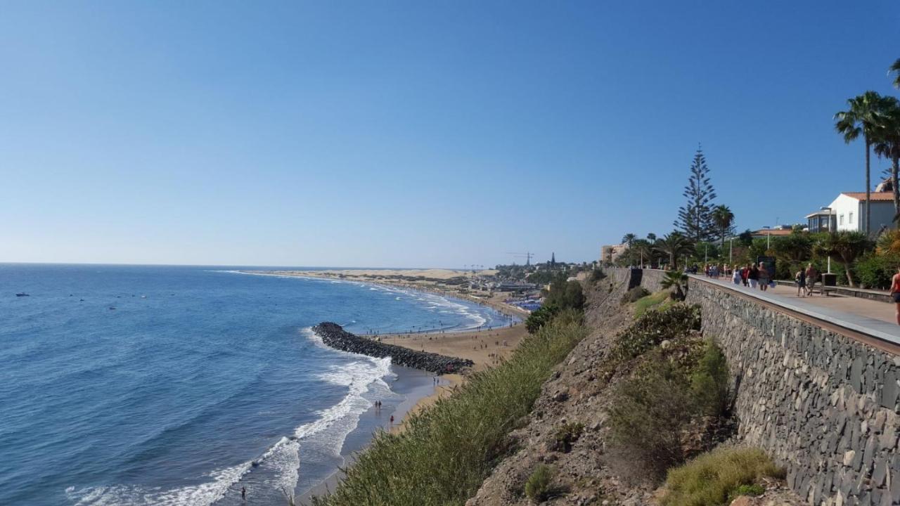 Top-Apartment, 4 Og, Seitlicher Meerblick, Mit 1 Schlafzimmer Im Herzen Von Playa Del Ingles , Gran Canaria Playa del Inglés Exterior foto