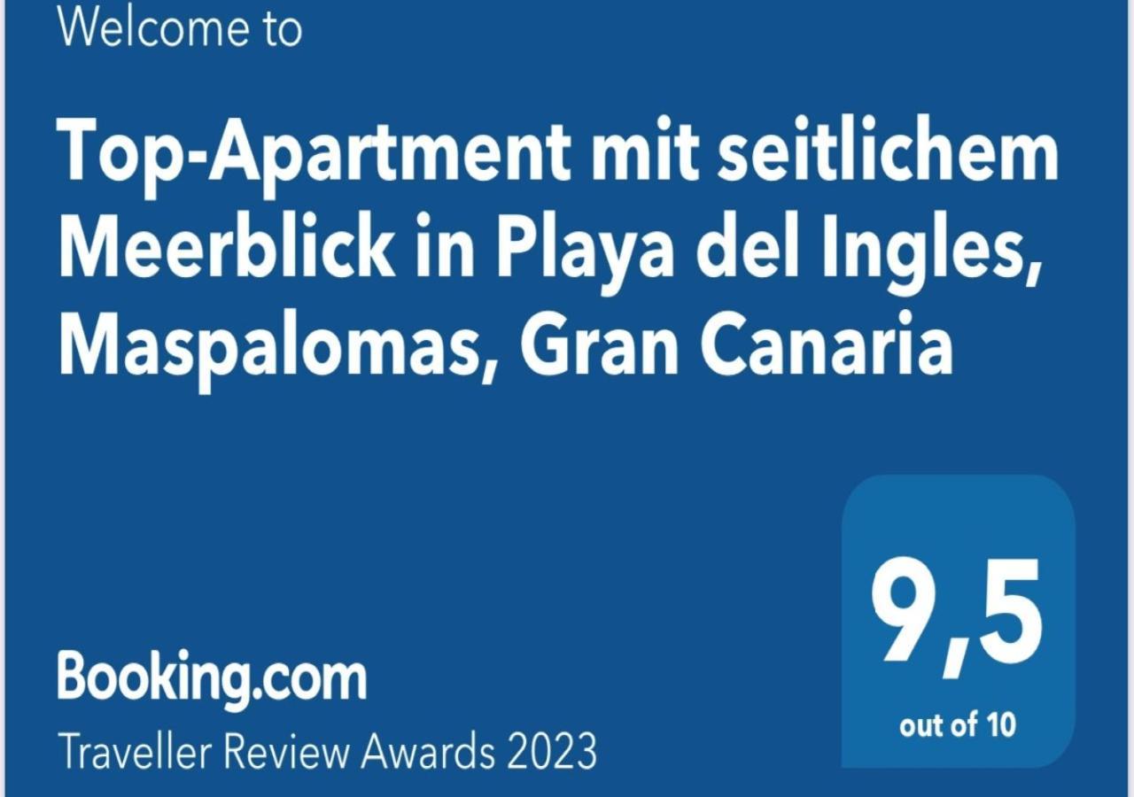 Top-Apartment, 4 Og, Seitlicher Meerblick, Mit 1 Schlafzimmer Im Herzen Von Playa Del Ingles , Gran Canaria Playa del Inglés Exterior foto
