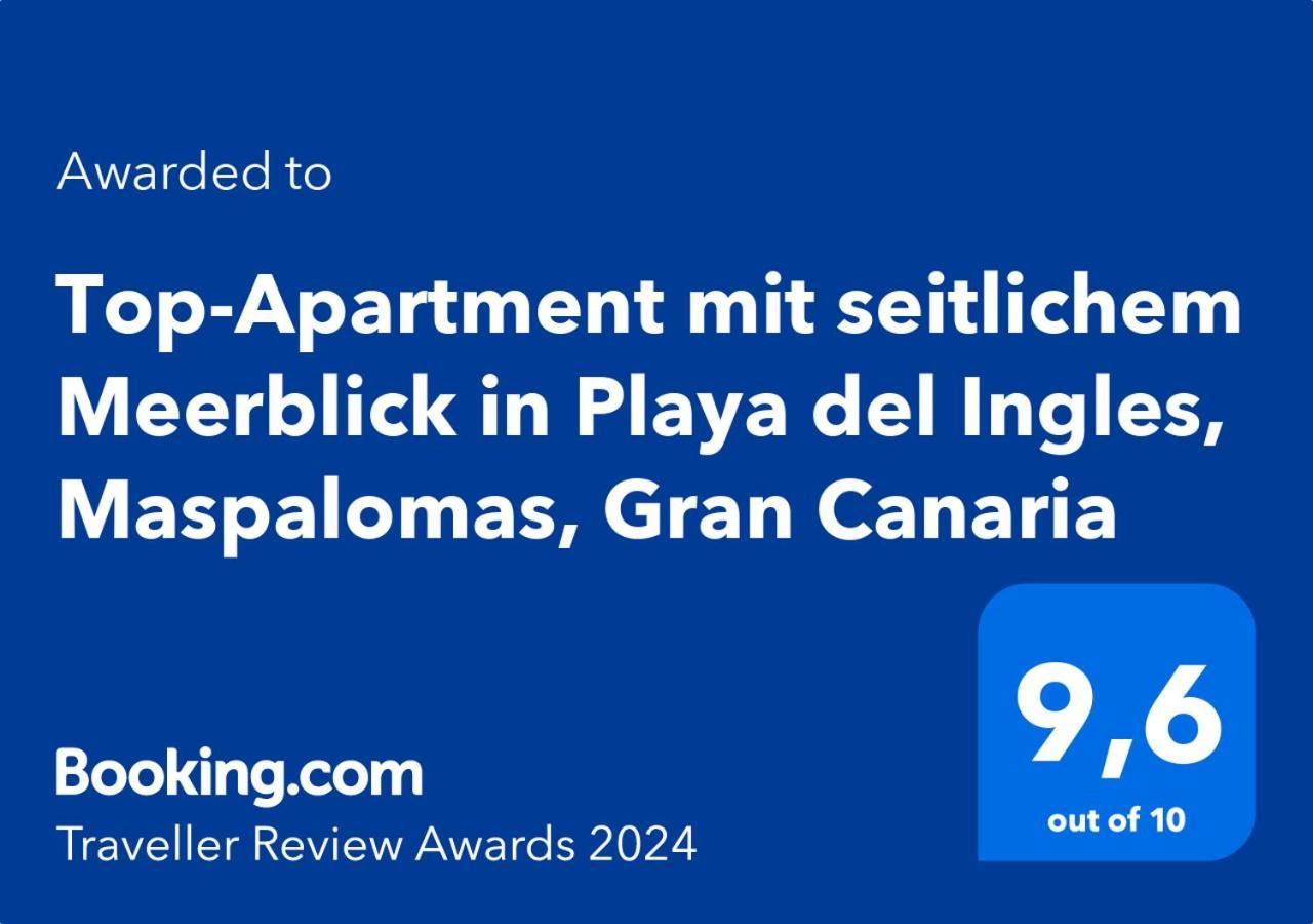 Top-Apartment, 4 Og, Seitlicher Meerblick, Mit 1 Schlafzimmer Im Herzen Von Playa Del Ingles , Gran Canaria Playa del Inglés Exterior foto